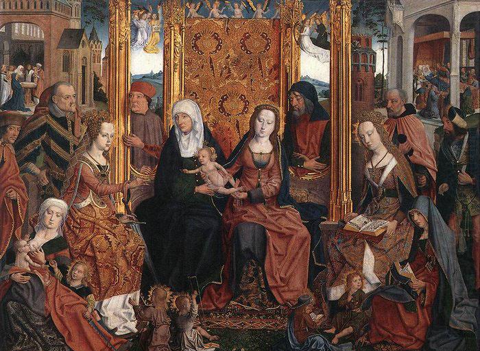 The Holy Kinship Altarpiece, unknow artist